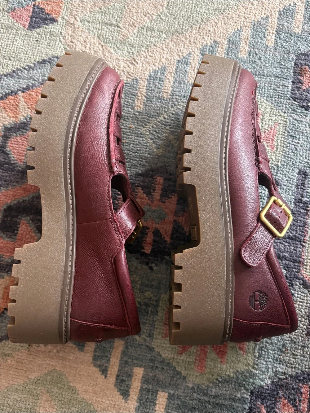 Timberland Women's Stone Street Platform Buckle Loafer Shoe
